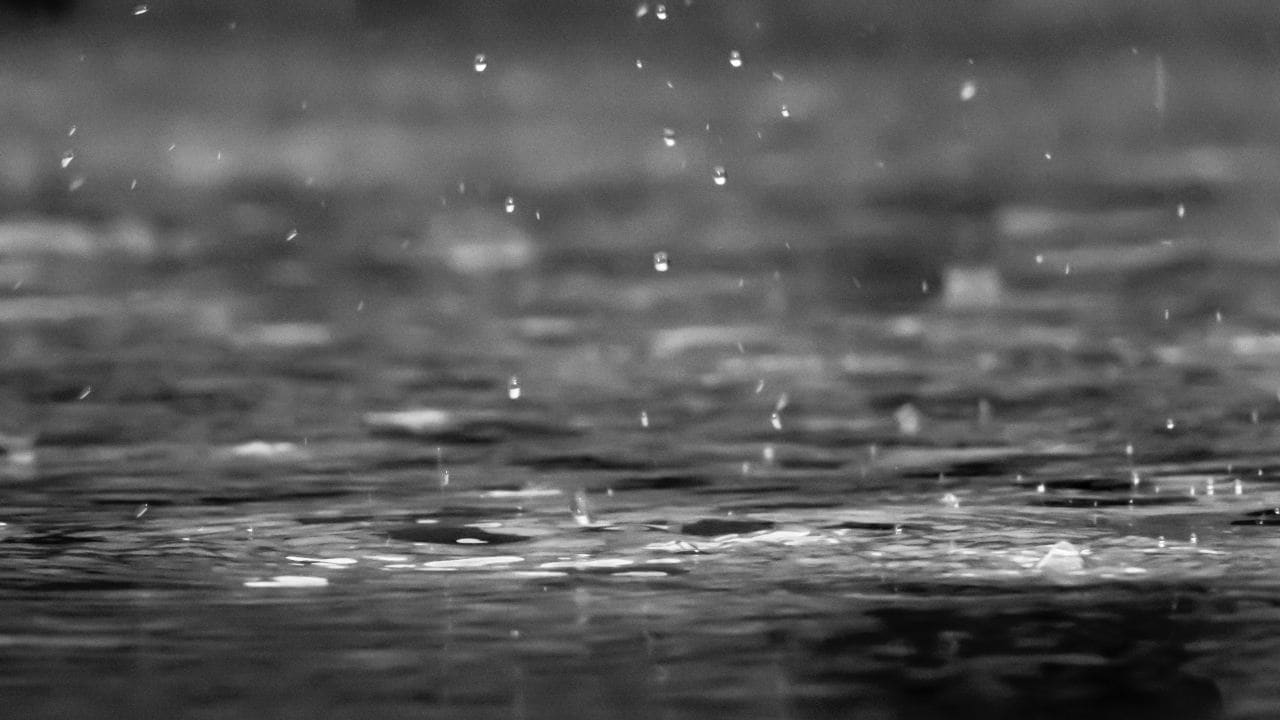 The shape of raindrops helps in determining the falling speed which varies depending on the thickness of surrounding air and gravity. 