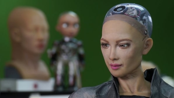 Robot who sold art for $688,888, in the form of an NFT, now eyes stint in music