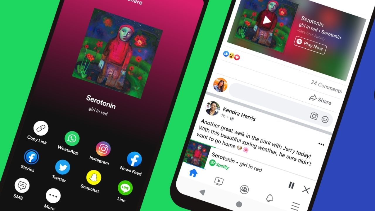 You can now listen to songs on Spotify within the Facebook app: How it