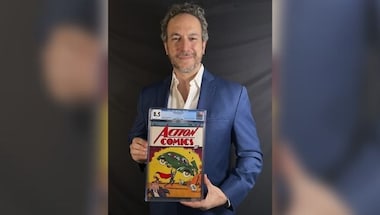 Rare 1938 Superman comic, featuring supehero's origin story, sold for record US$ 3.25 million