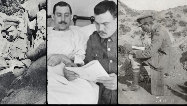 The comfort of reading in World War I: The bibliotherapy of trench, troopship and hospital magazines The comfort of reading in World War I: The bibliotherapy of trench, troopship and hospital magazines