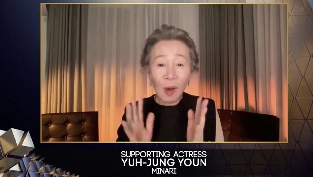 BAFTA 2021 highlights: Minari star Yuh-Jung Youn thanks 'snobbish' Brits after win; Chloe Zhao creates history with Best Director award BAFTA 2021 highlights: Minari star Yuh-Jung Youn thanks 'snobbish' Brits after win; Chloe Zhao creates history with Best Director award