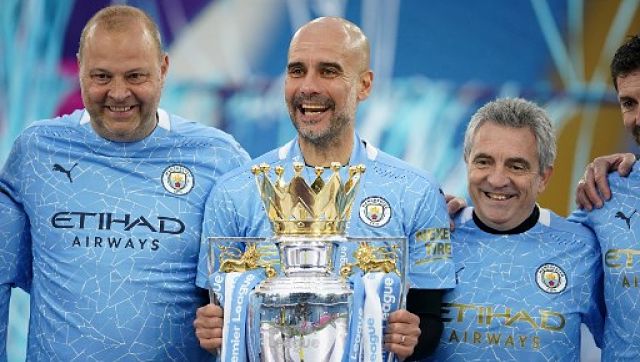 Manchester City boss Pep Guardiola wins LMA manager of the year award Manchester City boss Pep Guardiola wins LMA manager of the year award