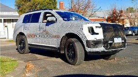 Next-gen Ford Endeavour caught on test in Australia ahead of world premiere in 2022