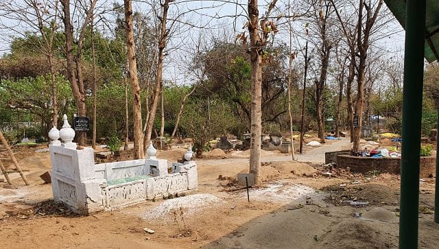 Inside the Mubarakpur Shaheed Cemetery. Firstpost/Mohammad Sartaj Alam