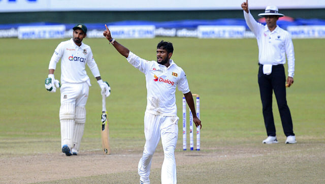 Sri Lanka vs Bangladesh: Hosts on cusp of series win after reducing visitors to 177/5 in chase of 437 in 2nd Test Sri Lanka vs Bangladesh: Hosts on cusp of series win after reducing visitors to 177/5 in chase of 437 in 2nd Test