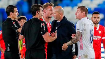 LaLiga: Real Madrid suffer setback in title race after dramatic 2-2 draw against Sevilla; Eibar beat Getafe