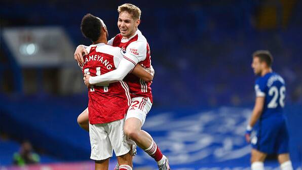 Premier League: Emile Smith-Rowe punishes Jorginho blunder as Arsenal dent Chelsea's top-four bid