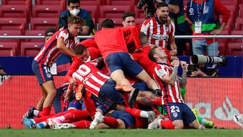 LaLiga: Luis Suarez's dramatic late winner for Atletico Madrid takes title race to last day; Eibar relegated