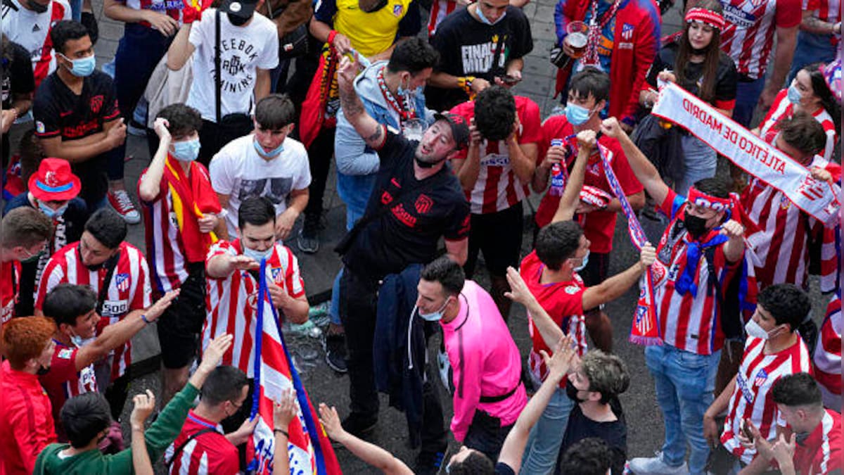 LaLiga: Atletico Madrid fans defy authorities to celebrate title win in streets of Spanish capital