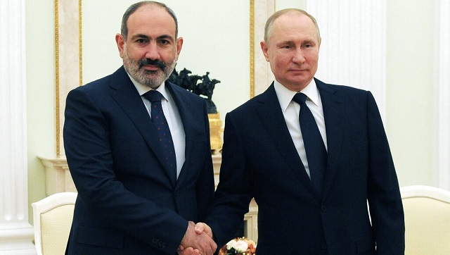 Armenia's PM questions role of Russian peacekeepers amid Karabakh road blockade by Azerbaijani activists Armenia's PM questions role of Russian peacekeepers amid Karabakh road blockade by Azerbaijani activists