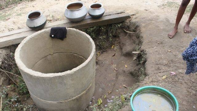 A ring well near Letekujan tea estate. The water from the well is contaminated (Image: Sanskrita Bharadwaj)