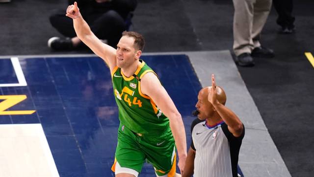 NBA: Bojan Bogdanovic scores 48 points, Jazz rally to beat Nuggets; 76ers inch closer top spot in East NBA: Bojan Bogdanovic scores 48 points, Jazz rally to beat Nuggets; 76ers inch closer top spot in East