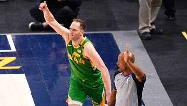 NBA: Bojan Bogdanovic scores 48 points, Jazz rally to beat Nuggets; 76ers inch closer top spot in East
