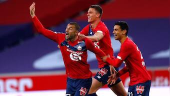 Ligue 1: Lille stay on course for title with 2-0 win over 10-man Nice