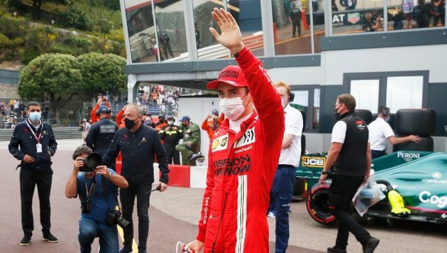 Formula 1 2021: Charles Leclerc takes pole for Ferrari despite crashing at Monaco GP qualifying