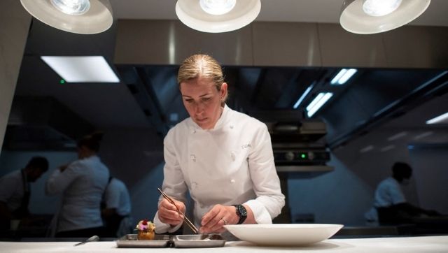 Chef Clare Smyth reopens restaurant after becoming the first British woman to win three Michelin stars Chef Clare Smyth reopens restaurant after becoming the first British woman to win three Michelin stars