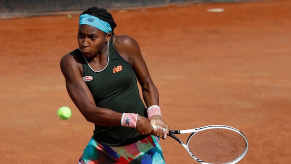 Emilia-Romagna Open: Coco Gauff battles past Katerina Siniakova to set up summit clash with Wang Qiang
