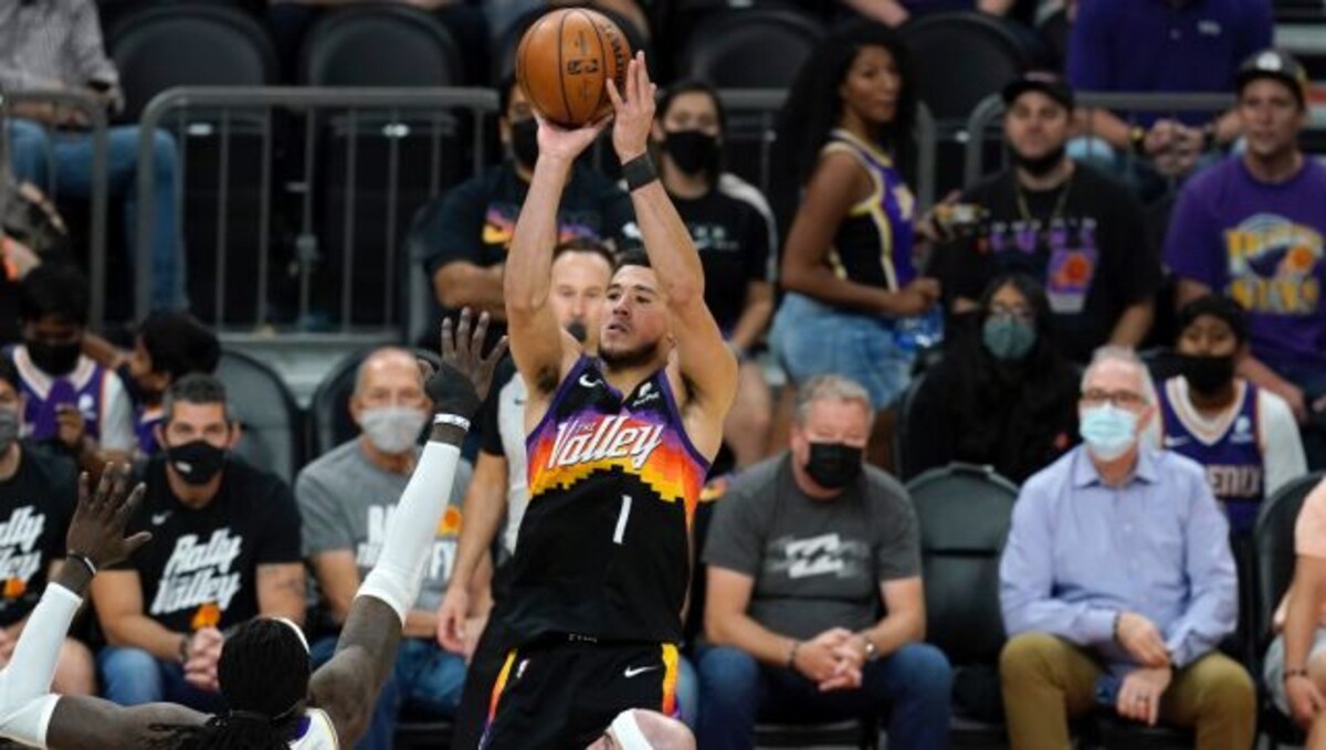 Nba Devin Booker Deandre Ayton Lead Suns Past Lakers In Playoff Debuts Sports News Firstpost