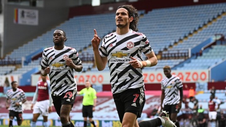 Premier League: Manchester United delay City's title celebrations by beating Aston Villa; West Brom relegated