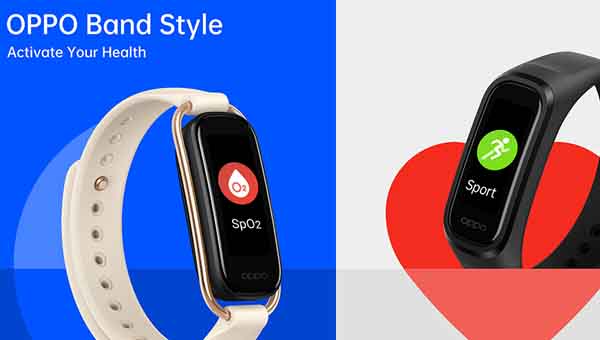 With SpO2 monitoring and heart rate sensors, OPPO’s Band Style is a stylish health proposition. With SpO2 monitoring and heart rate sensors, OPPO’s Band Style is a stylish health proposition.