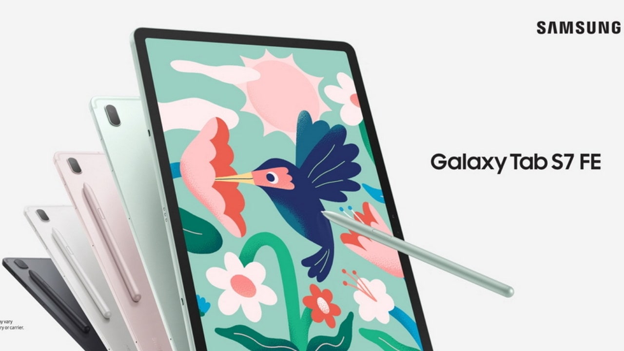 Samsung presenta las tabletas Galaxy Tab S7 FE y Galaxy Tab A7 Lite