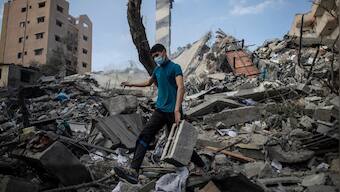 France seeks UN Security Council resolution calling for Israel-Palestine ceasefire; toll mounts to 225