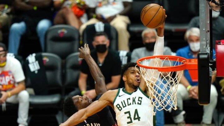 NBA: Bucks sweep Heat to advance to second round; 76ers take 3-0 series lead over Wizards