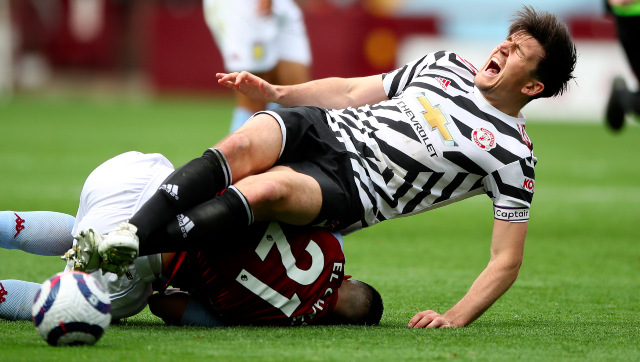 Manchester United boss Ole Gunnar Solskjaer hopeful of Harry Maguire recovering from ankle injury in time for Europa League final Manchester United boss Ole Gunnar Solskjaer hopeful of Harry Maguire recovering from ankle injury in time for Europa League final