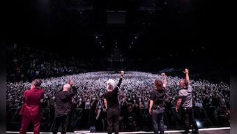 French rock band Indochine play trial gig as part of research to assess risk of COVID-19 transmission at events