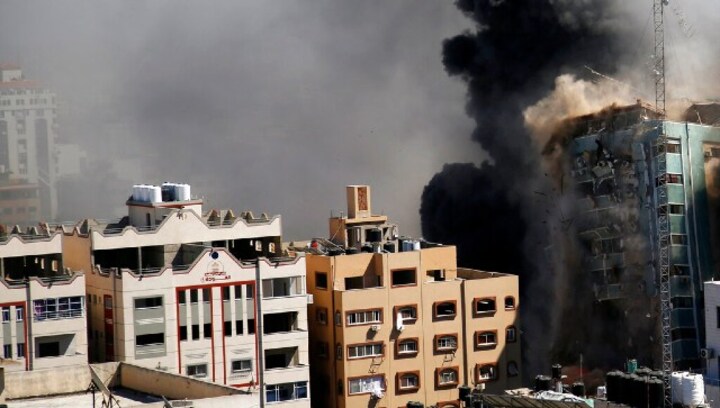 Will not be silenced, says Al-Jazeera after Israeli airstrike in Gaza destroys building with media outlets
