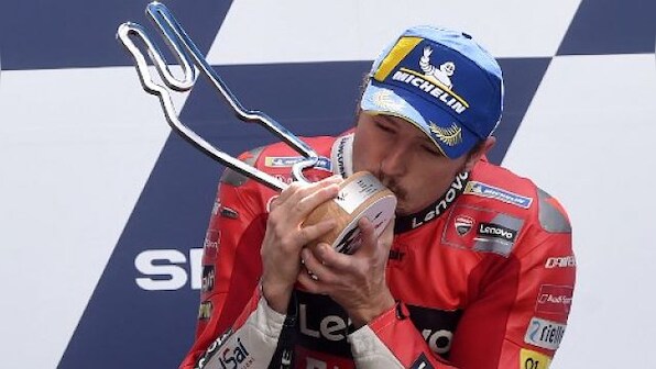 French MotoGP: Ducati's Jack Miller conquers the rain to clinch victory at Le Mans