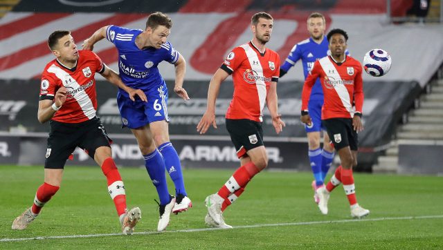Premier League: Jonny Evans' goal helps Leicester City secure vital draw against 10-man Southampton Premier League: Jonny Evans' goal helps Leicester City secure vital draw against 10-man Southampton