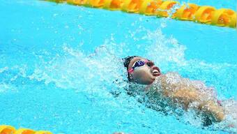 Australia's Kaylee McKeown narrowly misses 50m backstroke world record