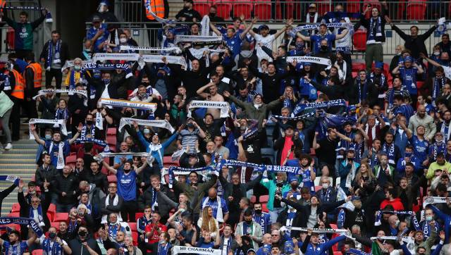 FA Cup: Wembley Stadium comes alive with noise and colour of fans' return FA Cup: Wembley Stadium comes alive with noise and colour of fans' return