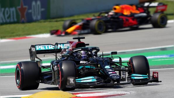 Formula 1 2021: Lewis Hamilton takes 100th career pole in Spanish Grand Prix qualifying