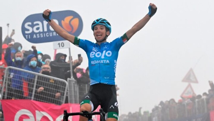 Giro d'Italia 2021: Lorenzo Fortunato climbs to victory in 14th stage, Egan Bernal holds on to leader's jersey