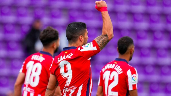 LaLiga: Luis Suarez' winner helps Atletico Madrid pip Real Madrid on tense final day, clinch first title since 2014