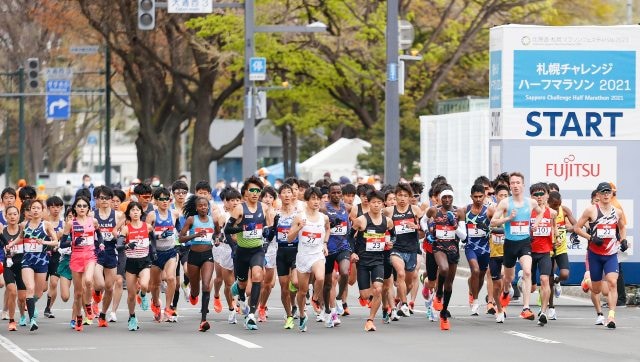 東京マラソンはCOVID-19の制限により2022年3月に延期されました