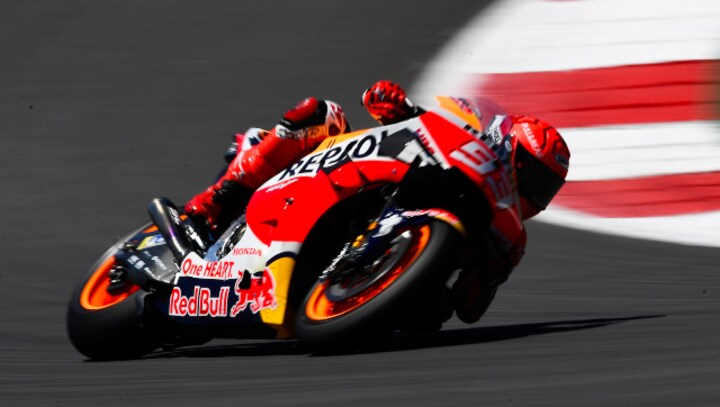MotoGP 2021: Marc Marquez escapes major injury after high-speed crash in Spanish GP practice, declared fit to continue