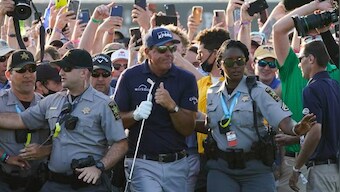 PGA Championship: PGA of America apologises to Phil Mickelson, Brooks Koepka for fans on final hole