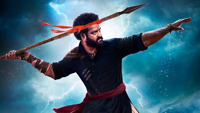 On Jr NTR's birthday, makers of RRR reveal new poster of actor as Komaram Bheem On Jr NTR's birthday, makers of RRR reveal new poster of actor as Komaram Bheem