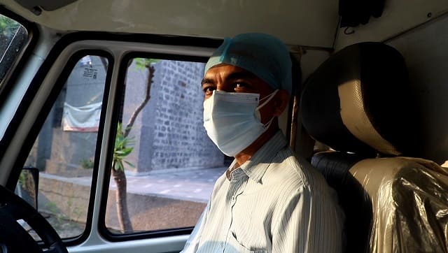 We spoke to Rajender Kumar, an ambulance driver from Delhi who ferries the dead from mortuaries to cremation grounds