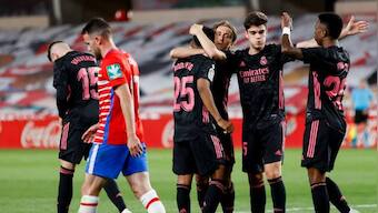 LaLiga: Real Madrid blow away Granada to keep pressure on Atletico Madrid
