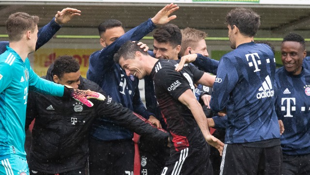 Bundesliga: Robert Lewandowski equals Gerd Mueller's record; Hertha Berlin safe Bundesliga: Robert Lewandowski equals Gerd Mueller's record; Hertha Berlin safe