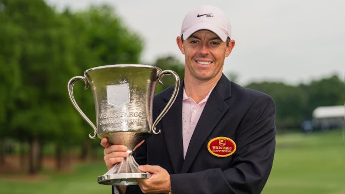 Wells Fargo Championship: Rory McIlroy snaps PGA title drought with third win at Quail Hollow