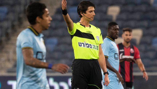 Israel's first transgender football referee takes field as woman Israel's first transgender football referee takes field as woman