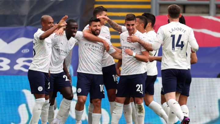 Premier League: Manchester City on brink of securing title as Sergio Aguero, Ferran Torres help beat Crystal Palace