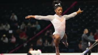 Simone Biles returns to competition with historic vault at US Classic