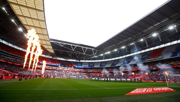 FA Cup final: Some fans at Wembley boo as Chelsea and Leicester players take a knee